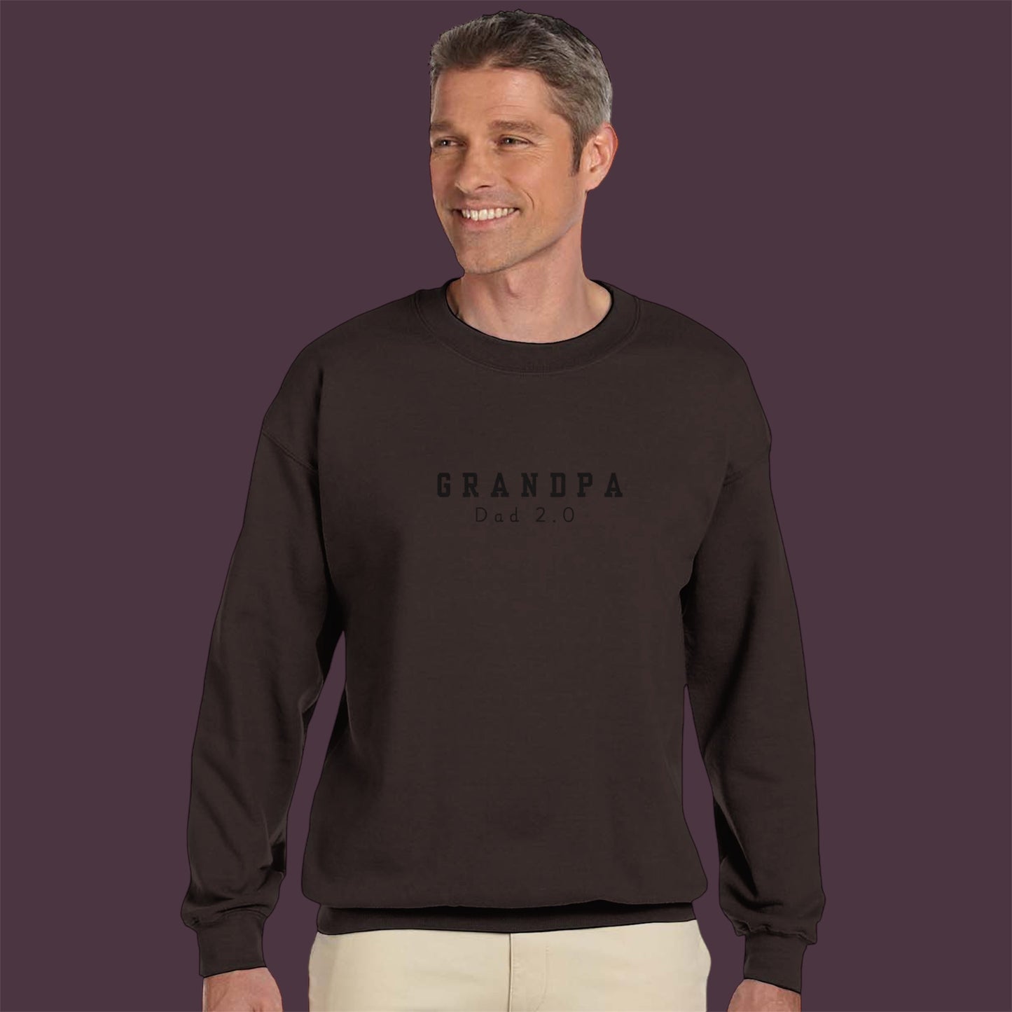 THE BEST PARENTS (GRANDPA/GRANDMA) SWEATSHIRT - EMBROIDERY