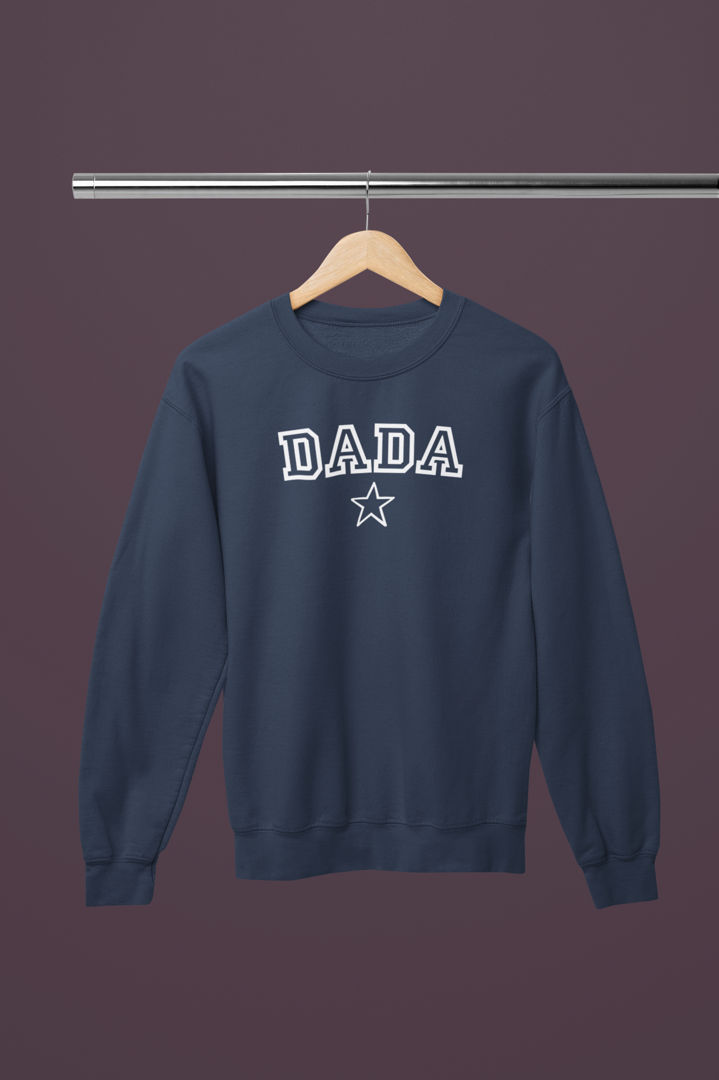 MAMA/DADA SWEATSHIRT - EMBROIDERY