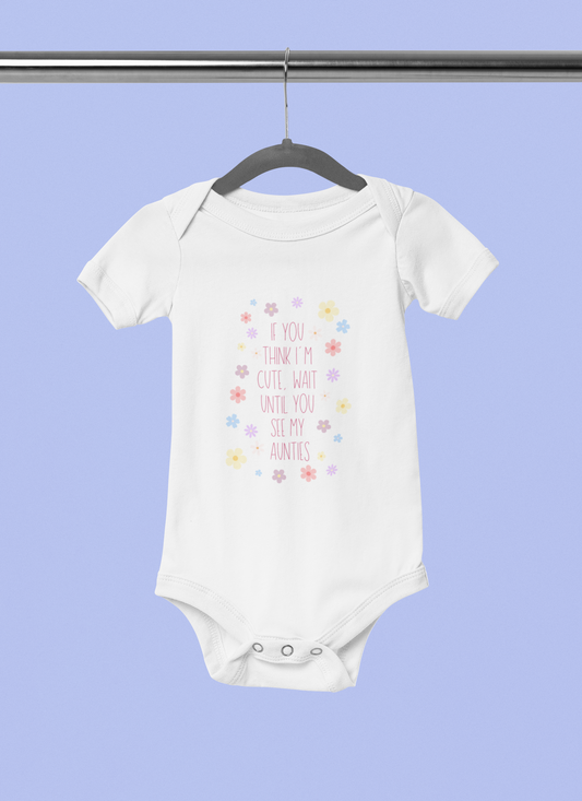 CUTE ANTIES BABY BODYSUIT