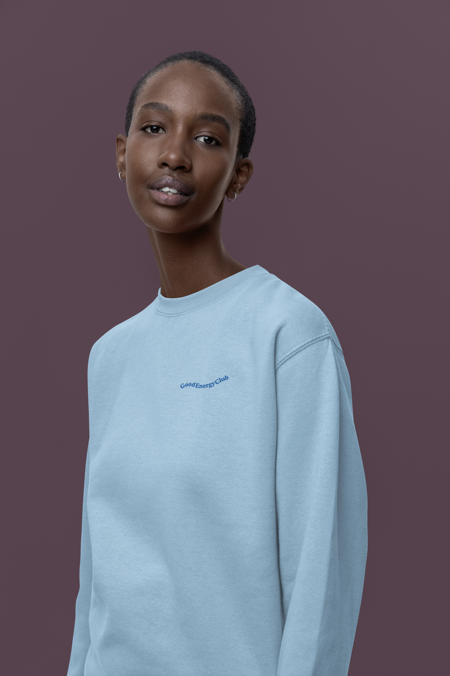 GOOD ENERGY SWEATSHIRT - EMBROIDERY